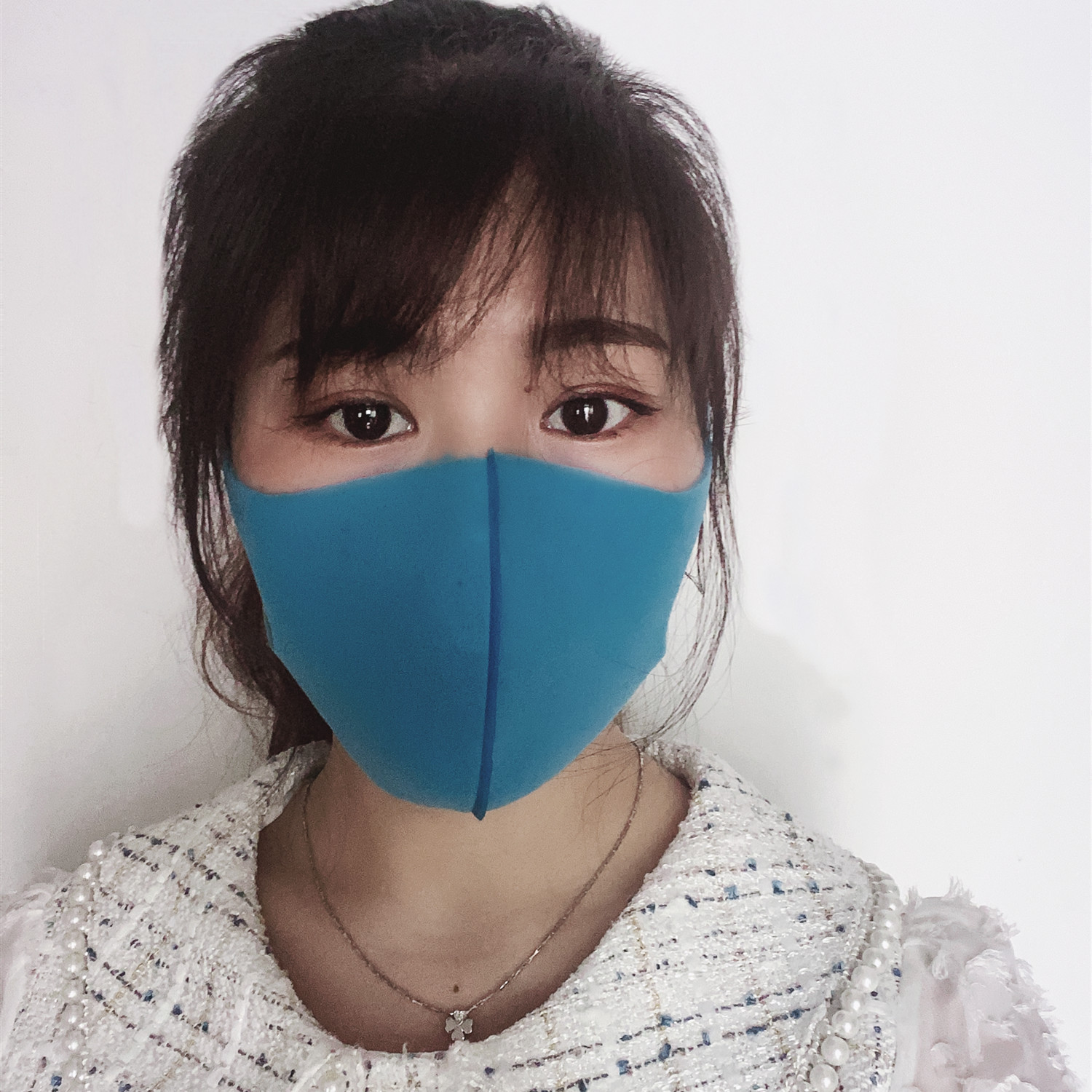 厂家批发真空除味带呼吸阀海绵口罩网红同款可水洗加厚海绵口罩