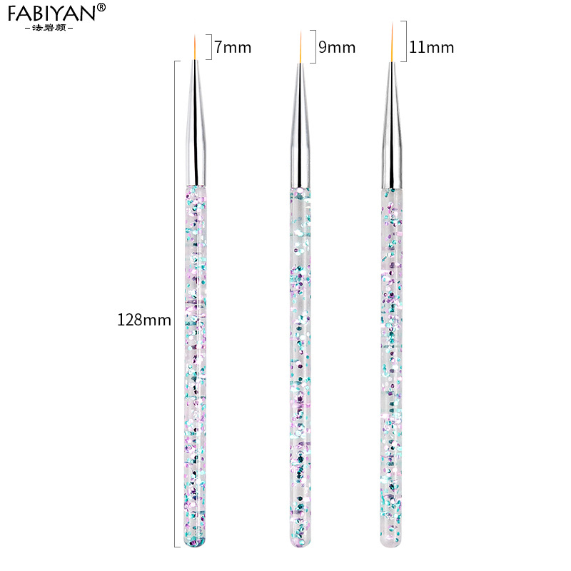 3 Set Nail Pen Light Therapy Crochet Line Pen