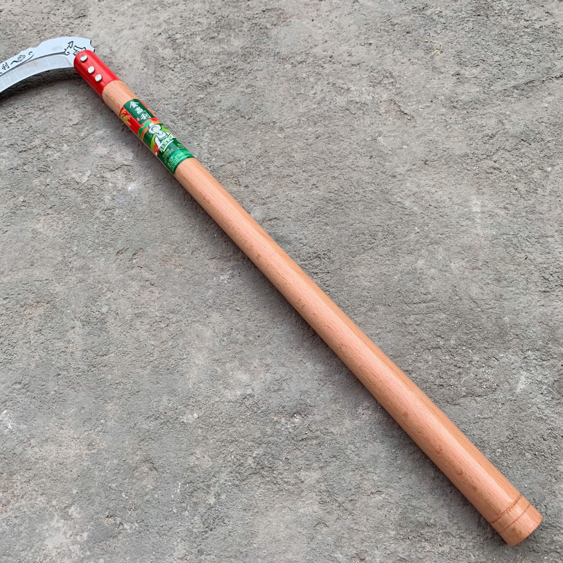 【厂家直销】金赢利直把镰刀 割水稻 割麦子 割草镰刀