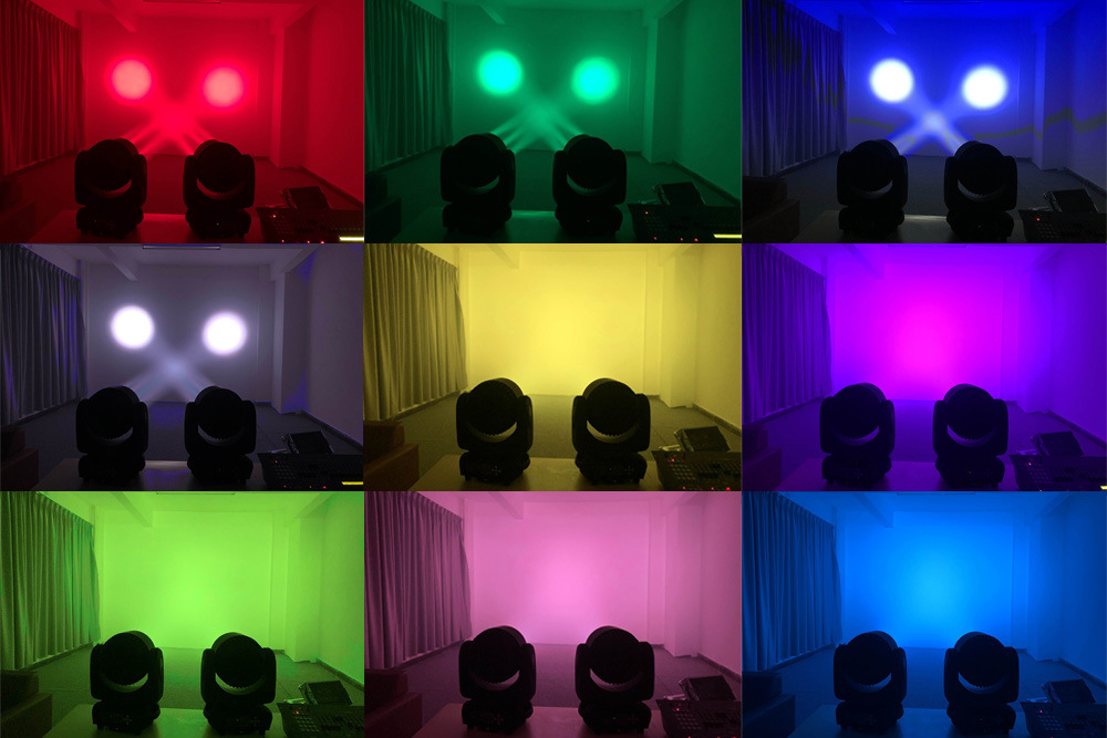 19颗15w高质调焦染色摇头灯酒吧舞台效果灯电控染色灯舞台灯光