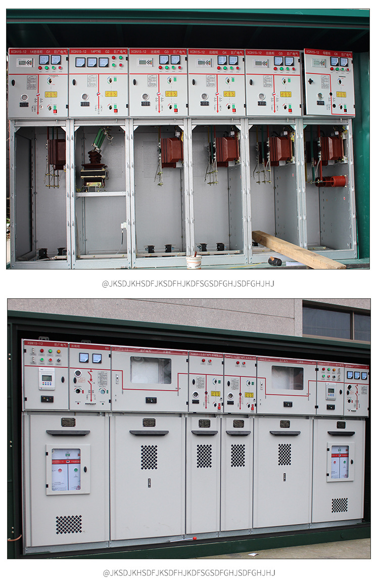 高压开关柜进线出线计量隔离pt中置柜kyn28-12成套配电柜10kv千伏-阿
