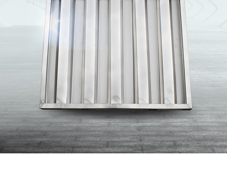 商用不锈钢档油网 烟罩隔油过滤网排烟罩挡油板运水烟罩油烟网格