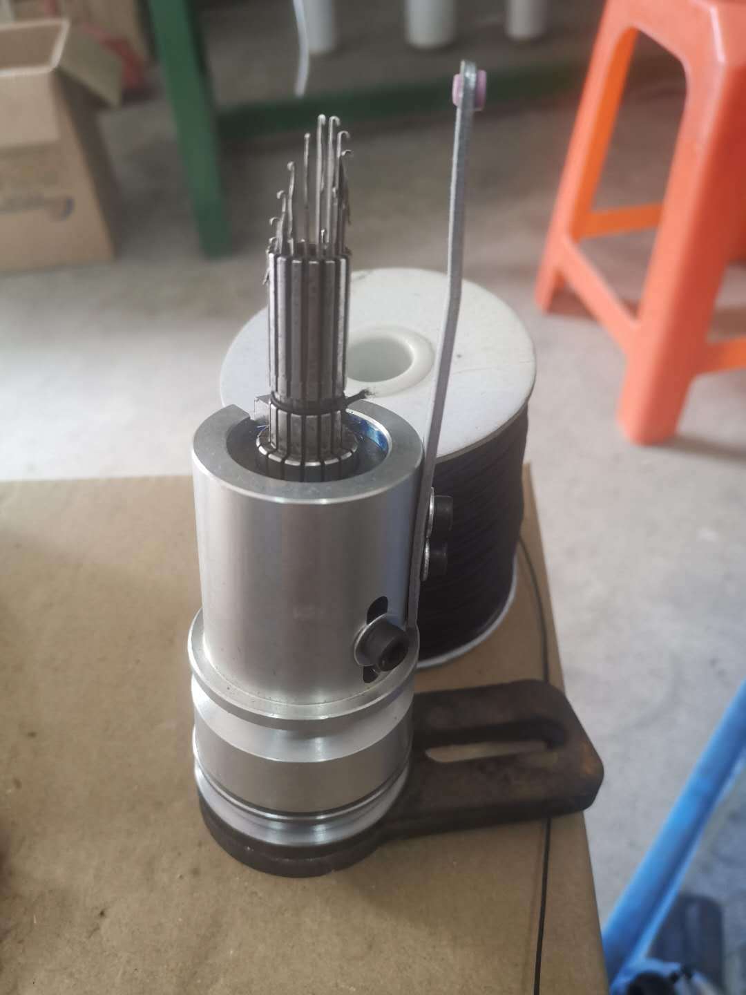 kn95口罩绳圆带扁带12针16针24针针筒头钩针头针筒机