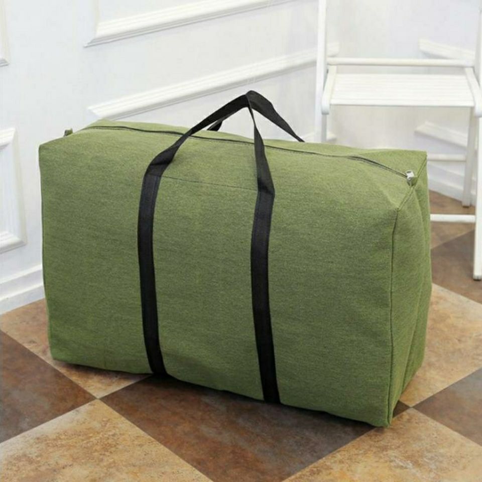 超大容量帆布袋手提大布袋搬家行李包旅行包防潮打包袋被子收纳袋