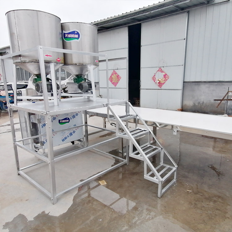 大型商用全自动红薯粉条机 一步成型自熟米线机