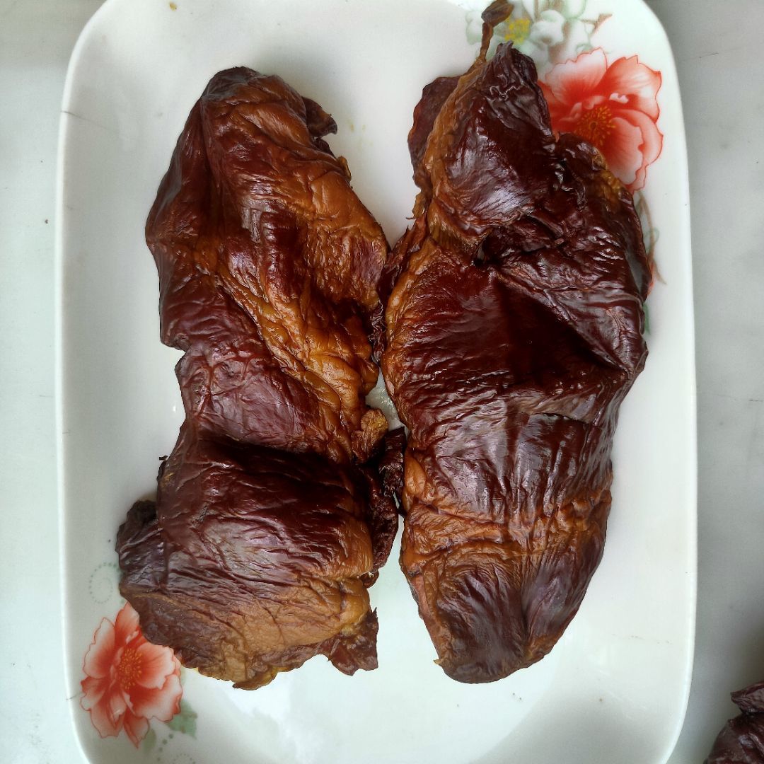 湖南土特产柴火烟熏猪心老腊肉传统工艺乡里腊味500克腌制腊猪心