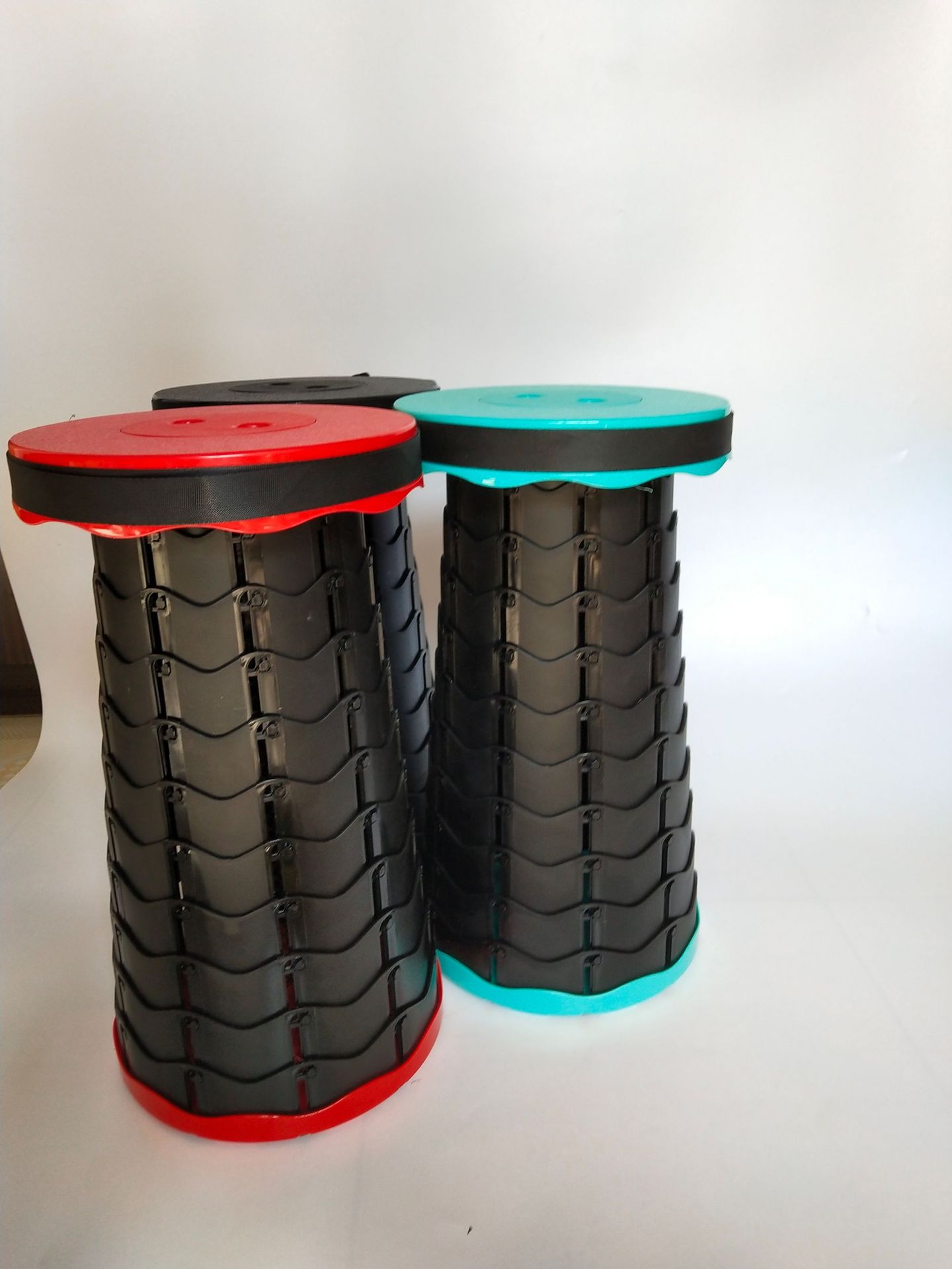 伸缩凳便携折叠凳排队便携式户外伸缩折叠塑料凳钓鱼凳家用凳