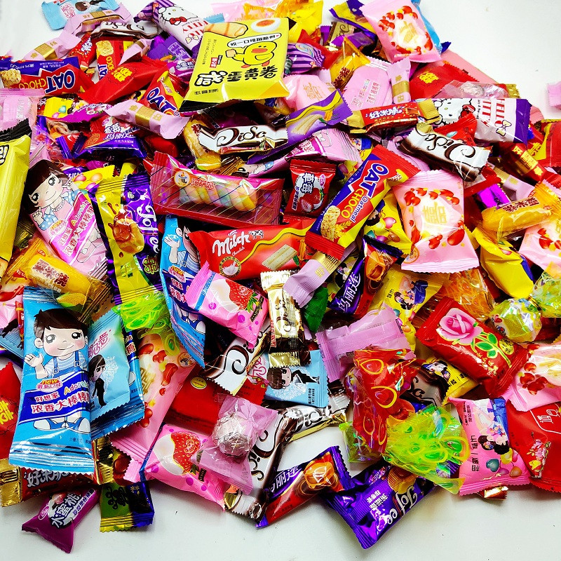 散糖5斤订婚喜糖什锦装多种口味混合糖果杂糖结婚满月宴请巧克力