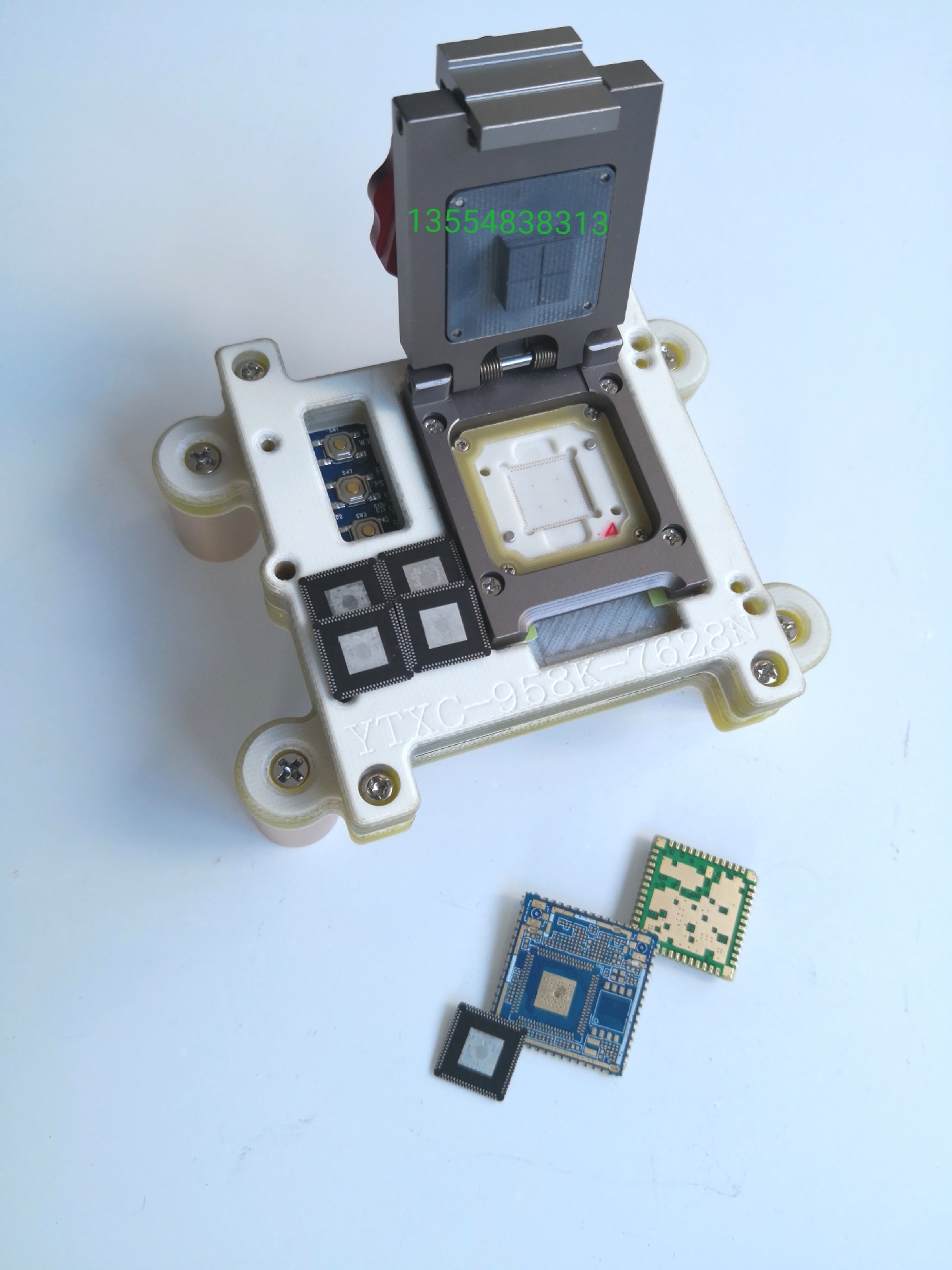 2*23*3qfn芯片老化夹具测试台测试夹具测试工装厂家