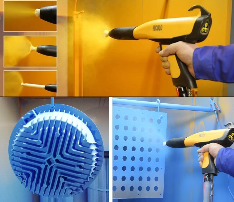 小型实验型智能静电喷枪喷涂机 快速上手静电粉末喷塑喷枪