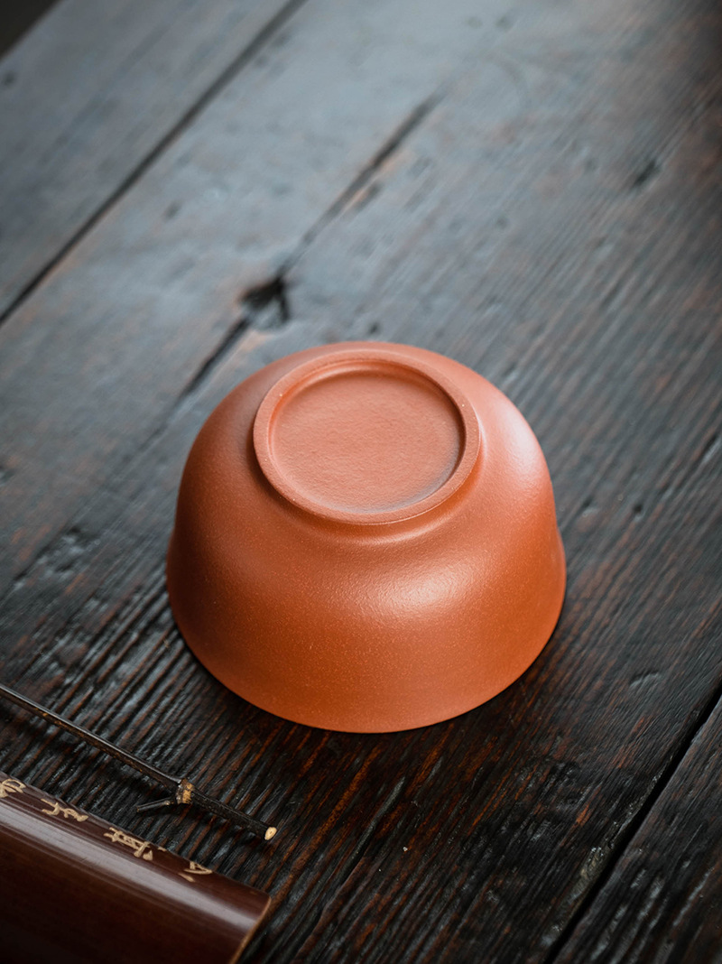 批发宜兴原矿紫砂碗无涂层无釉汤碗小炖盅