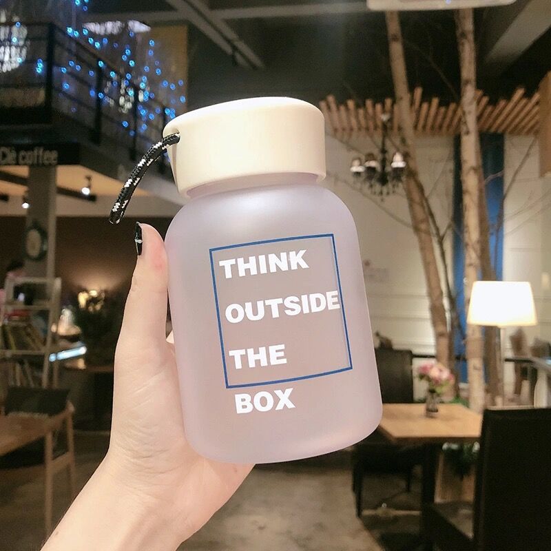 Factory Direct Sales Portable Water Cup Student Korean Style Plastic Cup Heat-Resistant Frosted Large Capacity Simple Tea Cup Order Logo