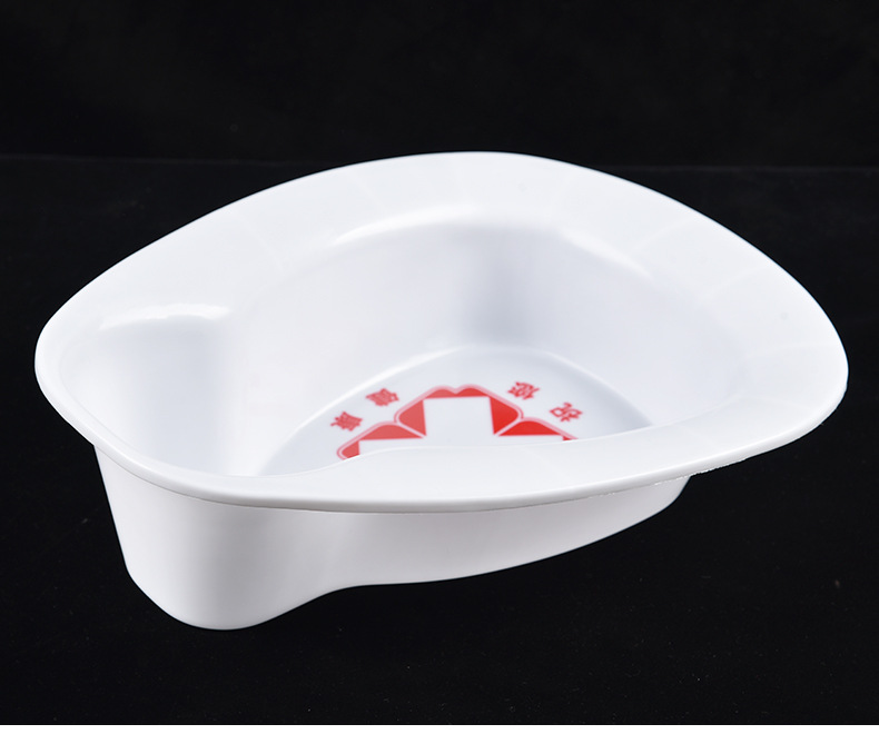 塑料便盆 老人尿盆 卧床男女大便盆 家用坐便盆一体式外翻便盆