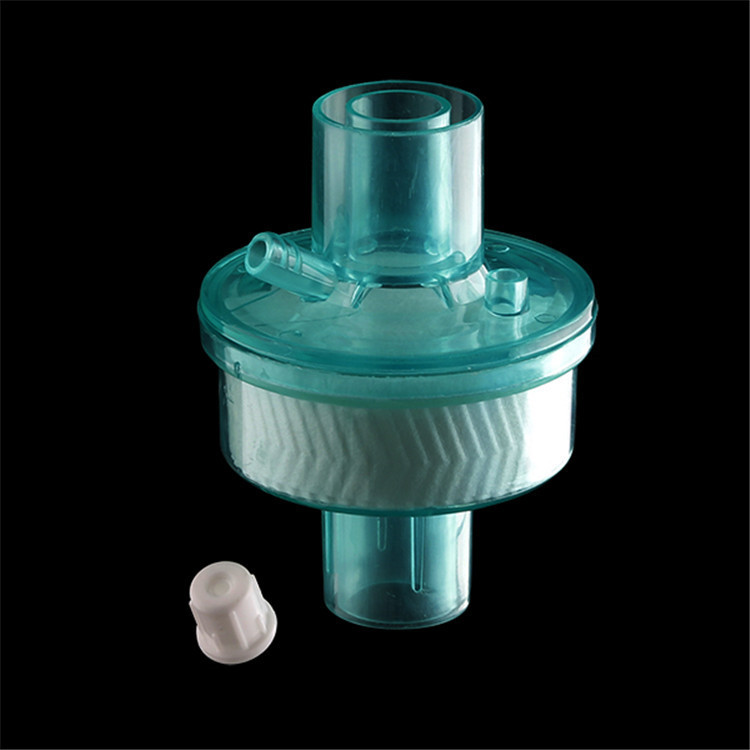 一次性细菌过滤器呼吸机过滤器医用过滤器人工鼻过滤器呼吸麻醉机