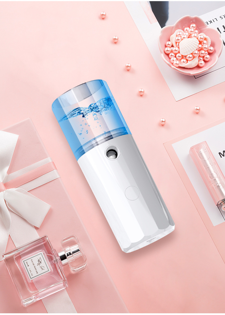 冬季补水仪纳米喷雾仪脸部补水加湿喷器随身便携充电小型加湿器