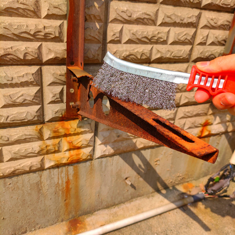 钢丝刷工业铜丝不锈钢铁丝刷子除锈去污除垢打磨抛光清洁刀刷批发