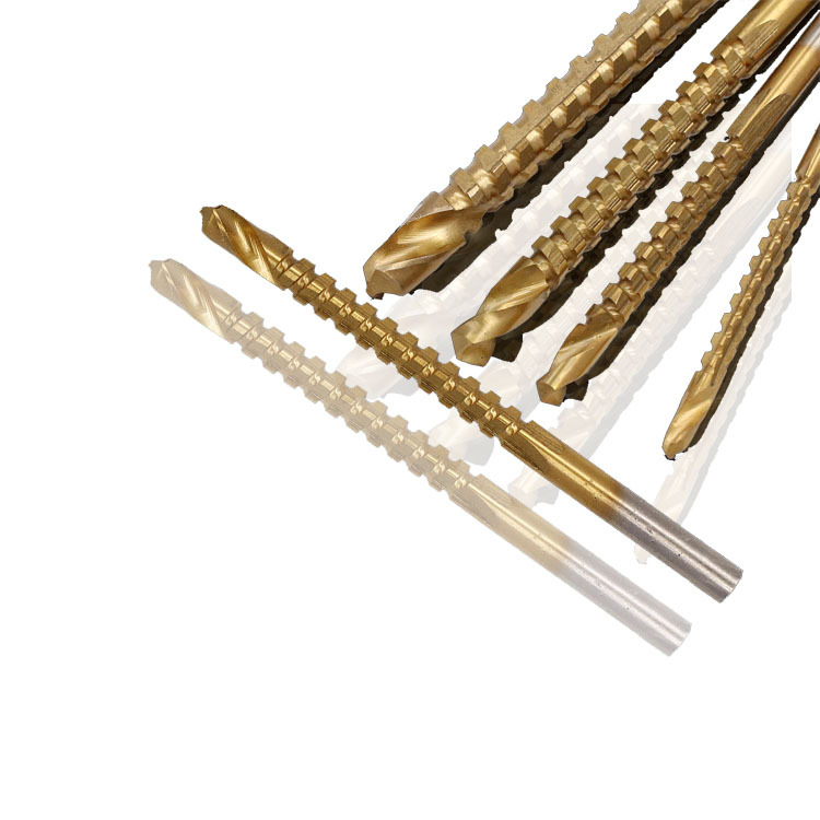 镀钛锯钻拉锯木工钻头锯齿钻3-8mm 批发木工工具刃具拉槽锯齿钻头