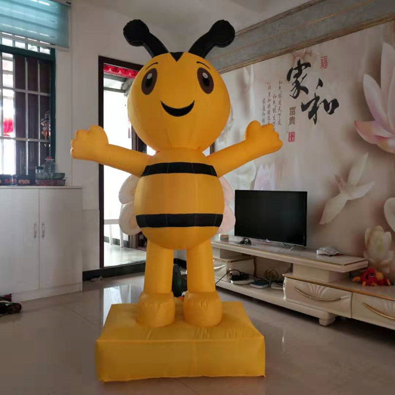 充气卡通蜜蜂模型广告拱门 玩具展览器材吉祥物节庆用品厂家新款