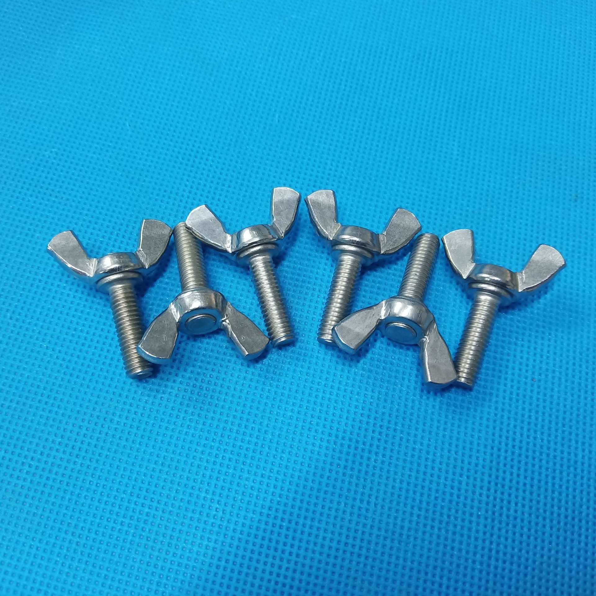 异型螺丝 304/316不锈钢蝶形螺丝 手拧螺丝 羊角螺丝