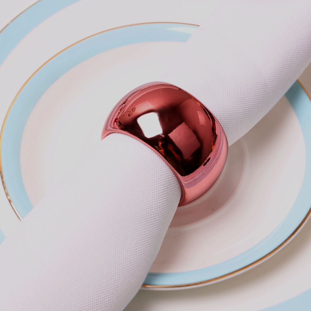 电镀光面餐巾扣 餐巾环 纸巾圈