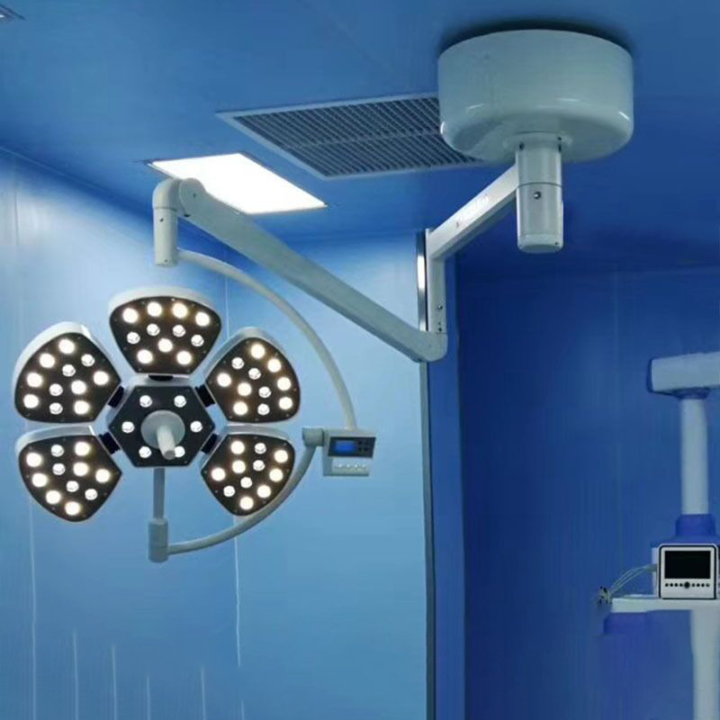 医用花瓣式led手术无影灯 手术室手术灯卤素冷光源整体反射手术灯