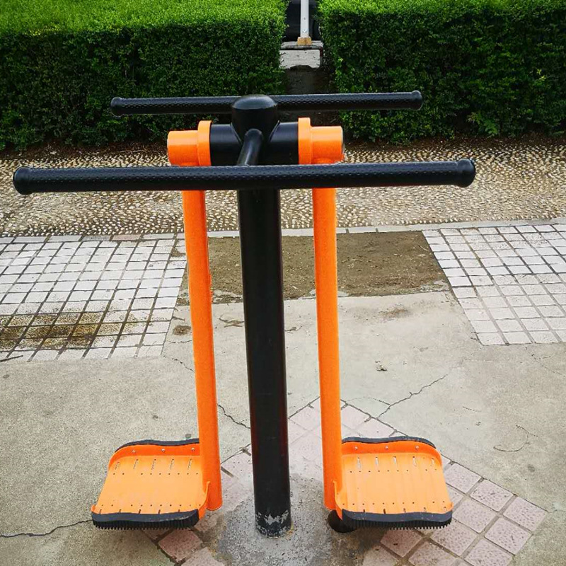 双位浪板钟摆器户外健身器材中老年广场小区公园健身双人钟摆器