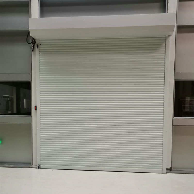 电动卷帘门铝合金不锈钢店铺抗风防盗推拉自动别墅车库厂房卷闸门