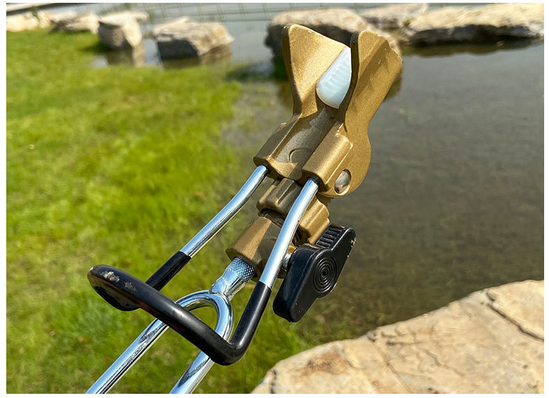 手海两用旋转炮台支架 铸造鱼竿炮台多角度可调海竿支架 鱼竿支架