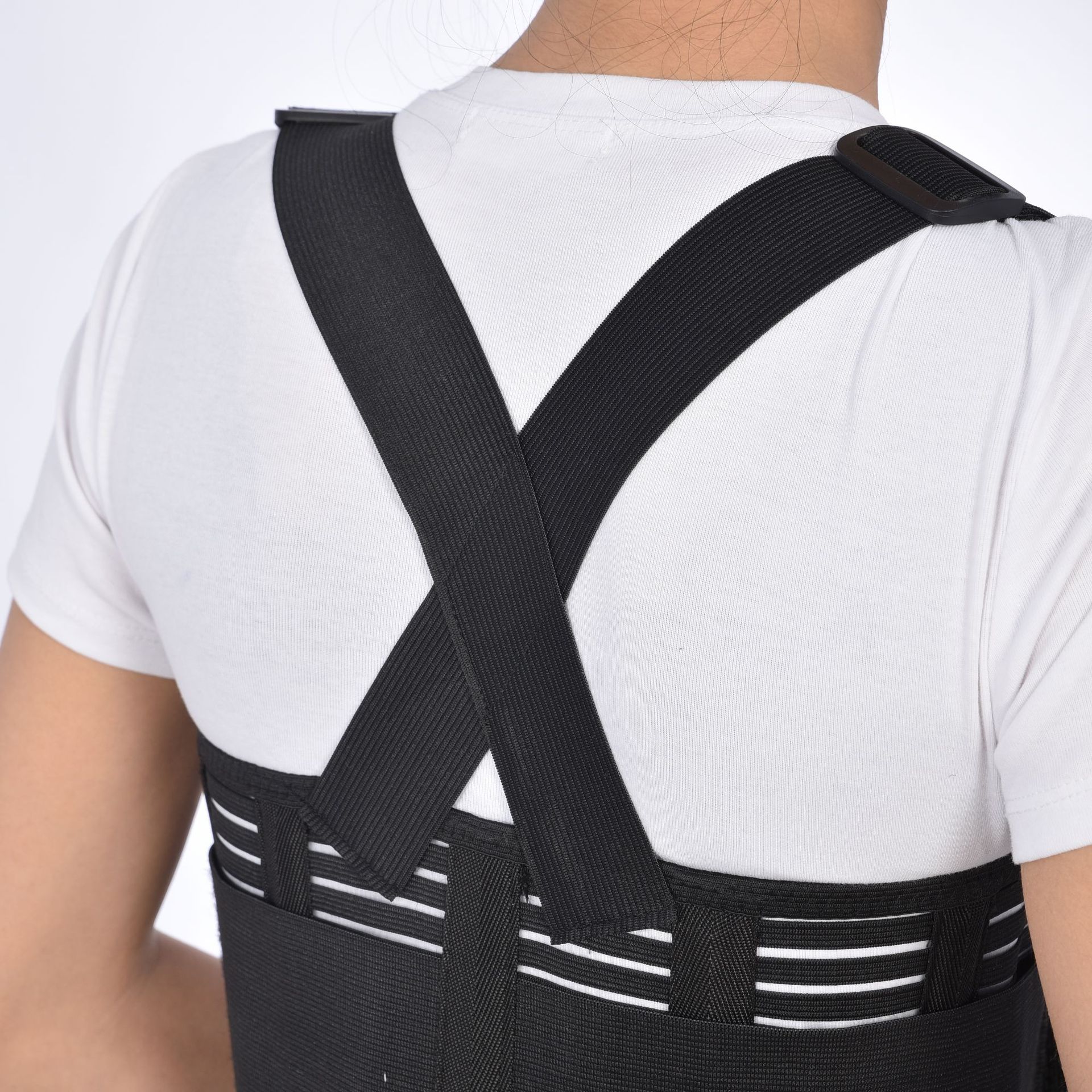 可调节肋骨固定带胸部手术胸椎骨折护具弹性胸围固定保护带