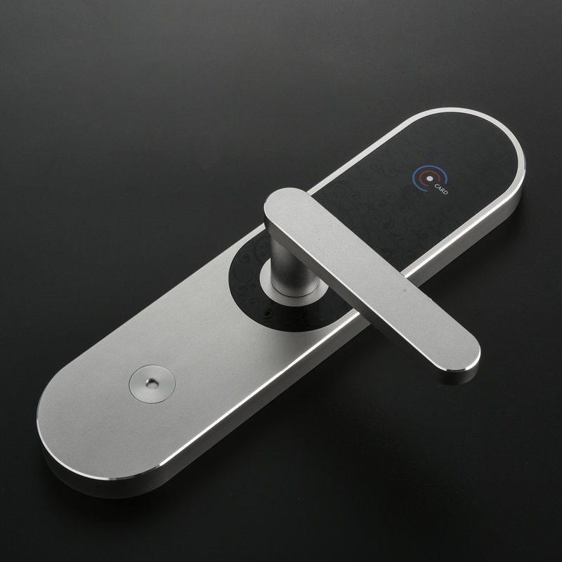 承接工程铝合金酒店刷卡锁 公寓磁卡门锁 宾馆电子感应智能ic卡锁