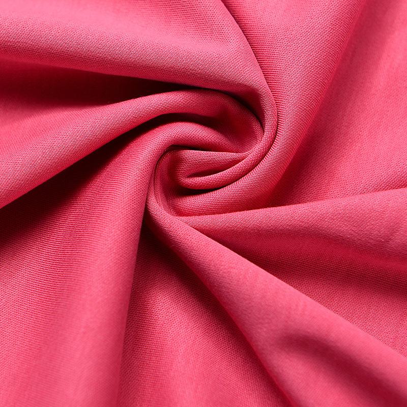 60sf·l液氨棉双面 高端男女t恤面料 丝光长绒棉双面液氨免烫工艺