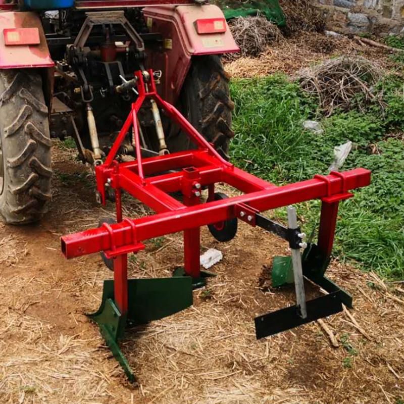 开沟器起垄犁 薯类种植起垄机械小型四轮拖拉机带起垄器犁地机械