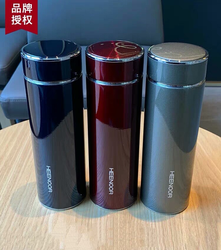 供应希诺316不锈钢真空保温杯便携式商务随手办公泡茶水杯礼品杯