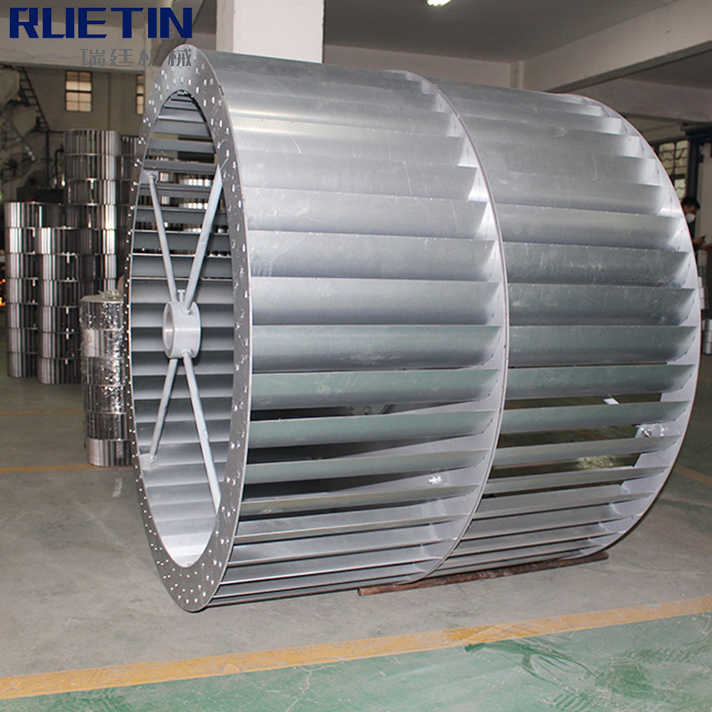 双进风风轮多翼式风轮不锈钢风轮高压多翼式风轮小型不锈钢风轮