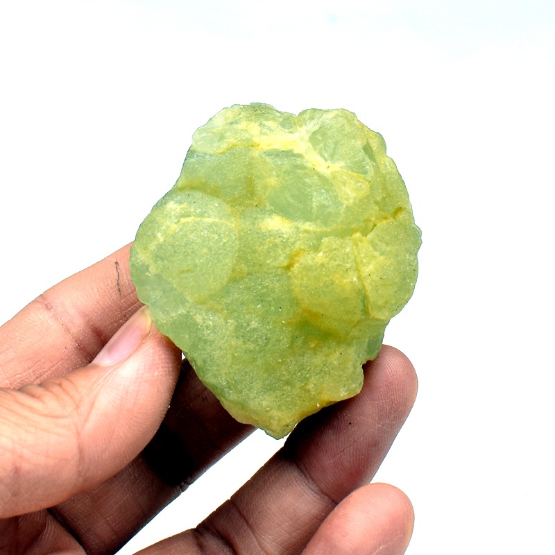 葡萄石黑碧玺共生原矿原石矿物晶体电气石地质科普教学标本