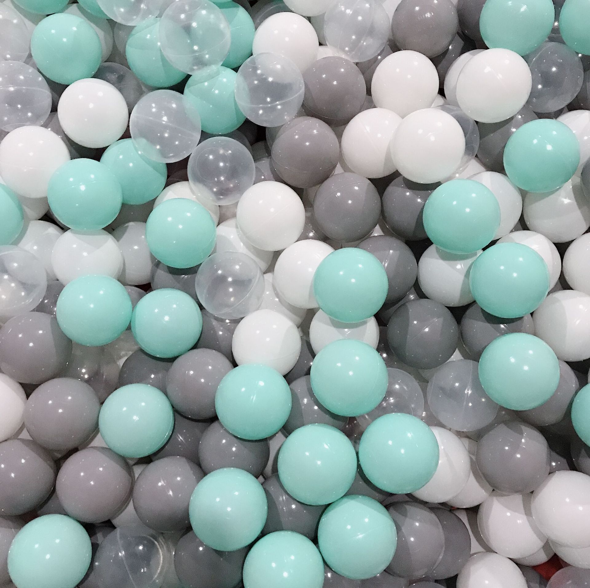 白色 透明香粉 白色 透明 灰色网红店海洋球指定颜色拍下联系客服备注