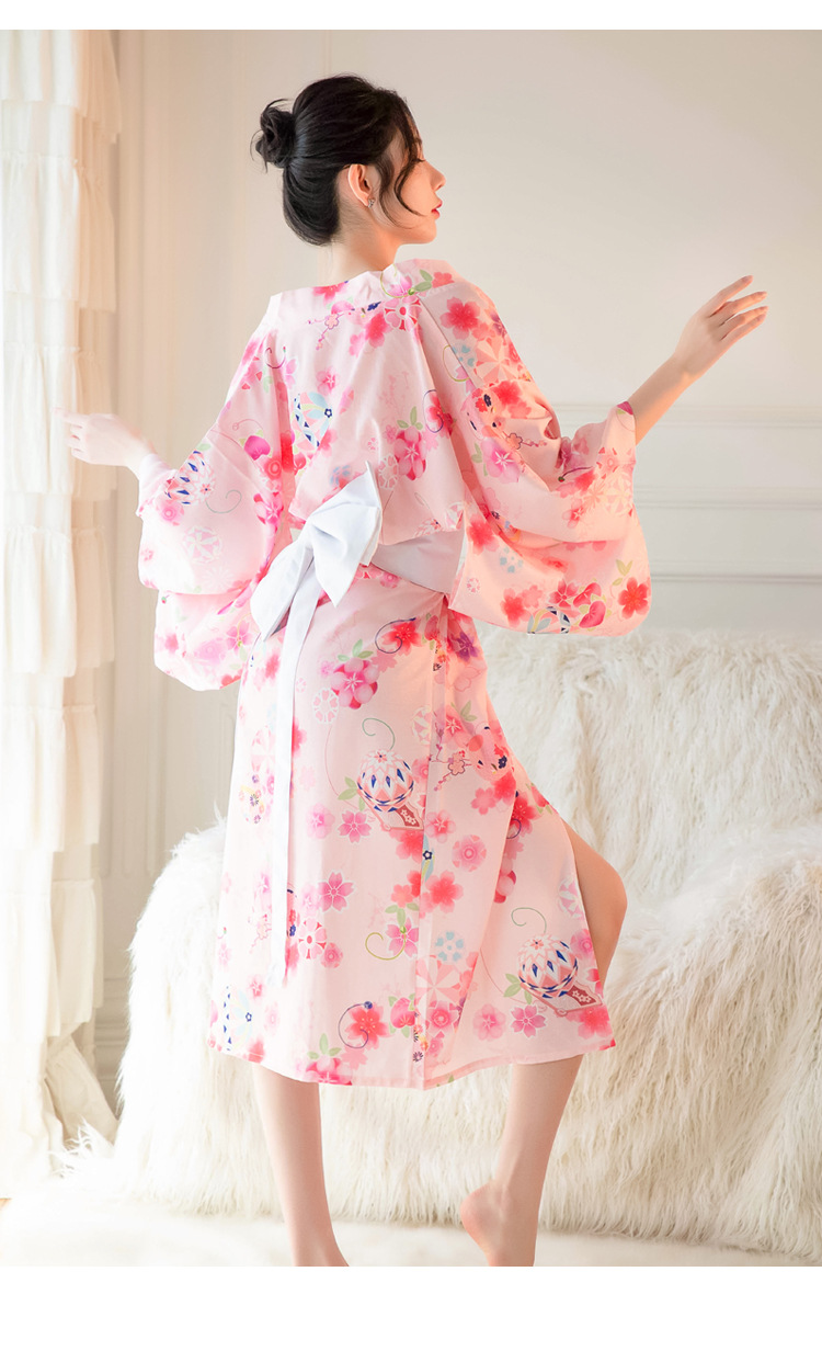 新款和服激情套装代发情趣内衣制服诱惑日式游戏少女性感长款印花
