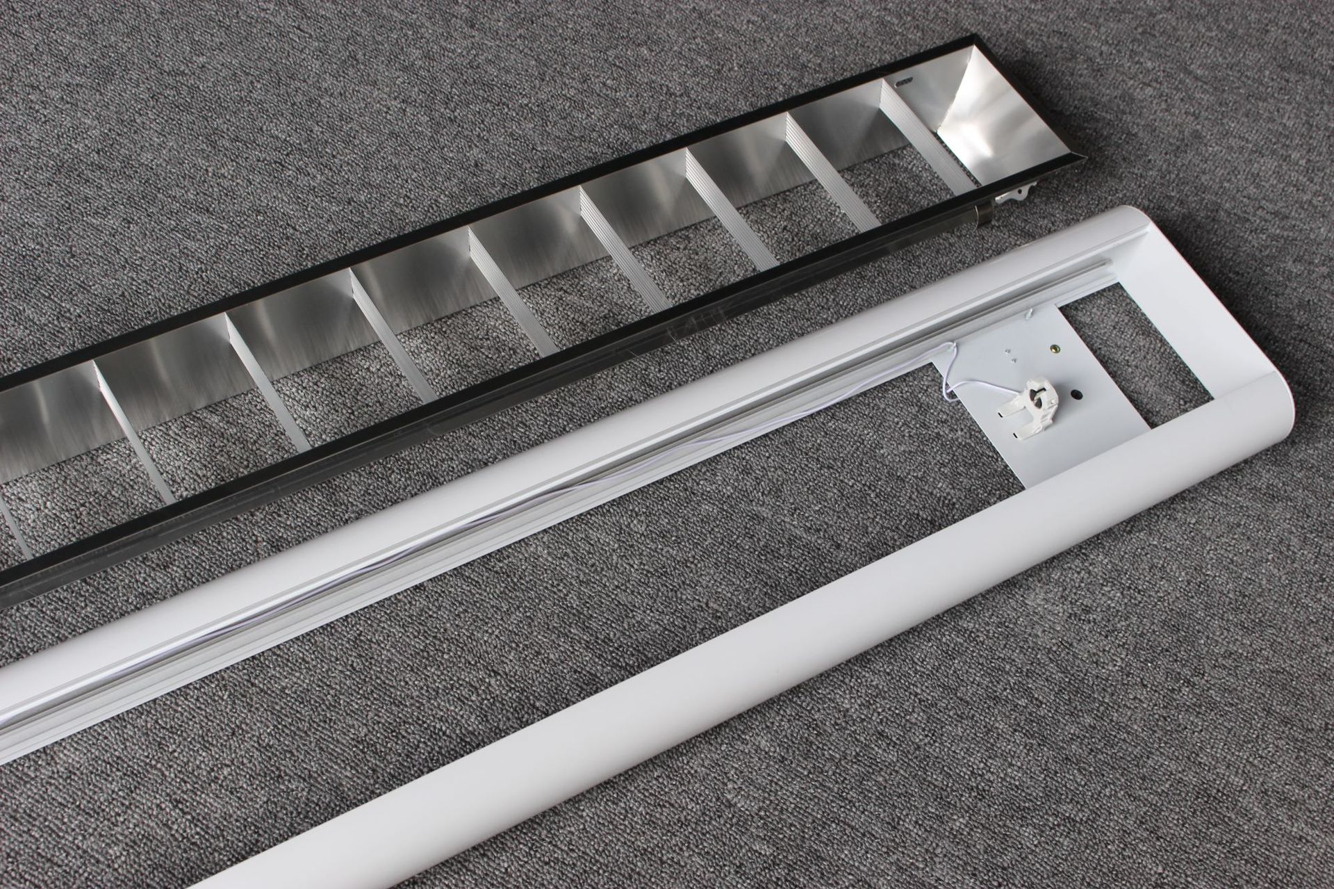 教室护眼灯led教室格栅灯铝材格栅教室灯工厂批发