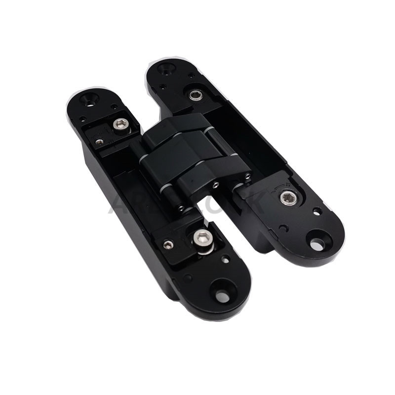 三维可调合页 锌合金材质 承重60公斤 室内木门隐藏合页