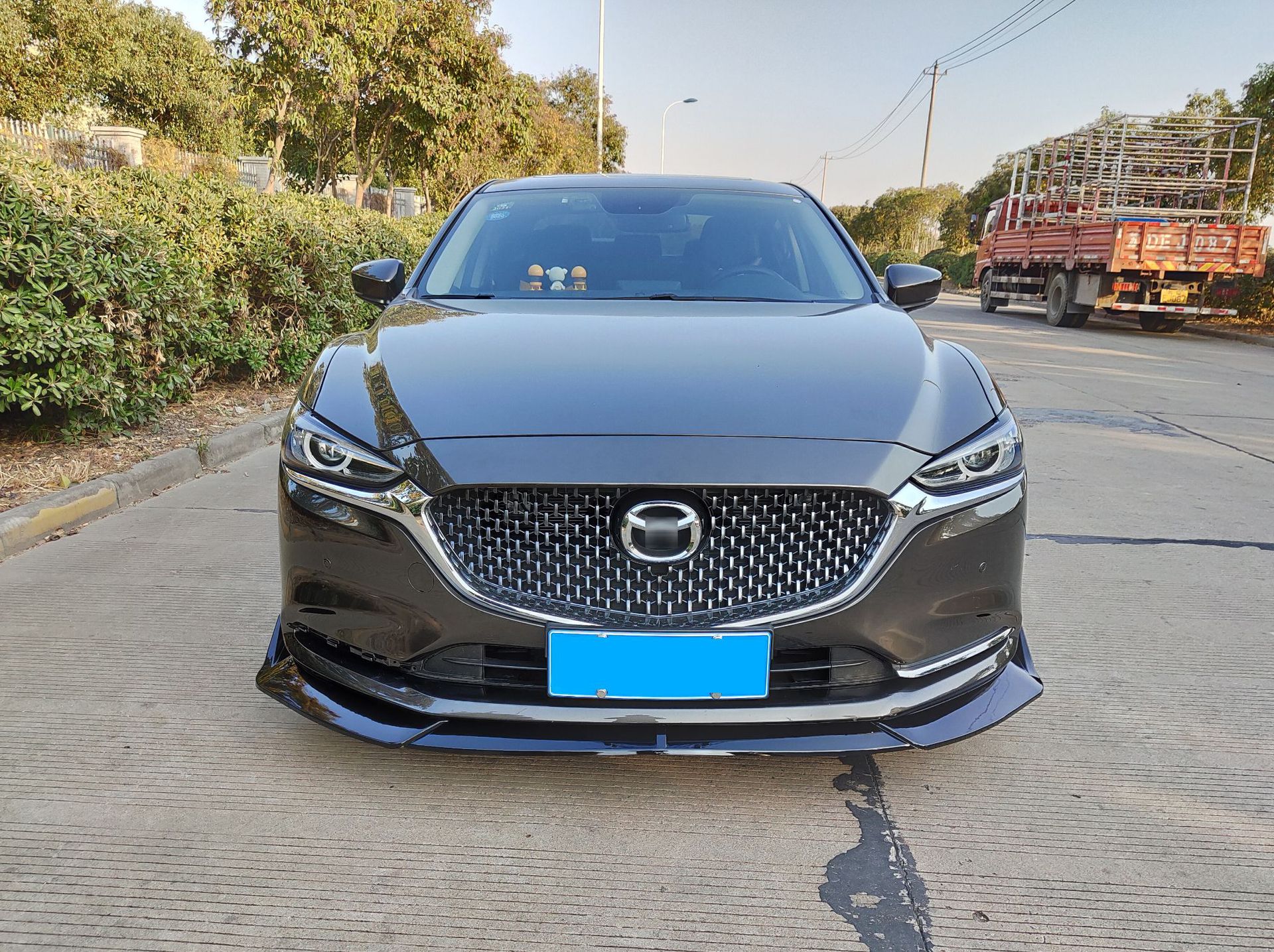 适用于马自达2020款阿特兹改装前铲专用前唇保险杠防撞大小包围