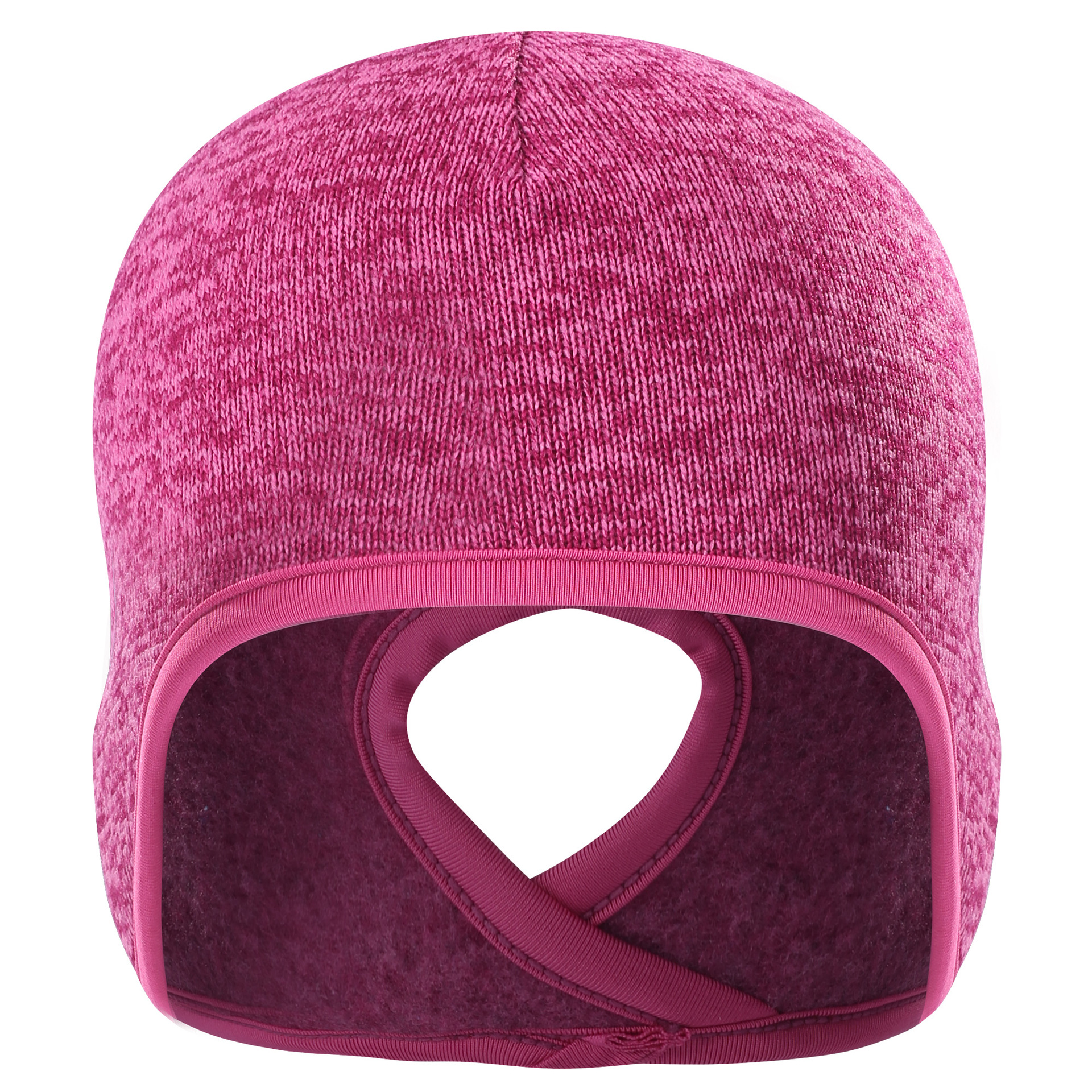 珠穆新款骑行跑步登山保暖运动帽女秋冬户外针织抓绒帽马尾孔帽子