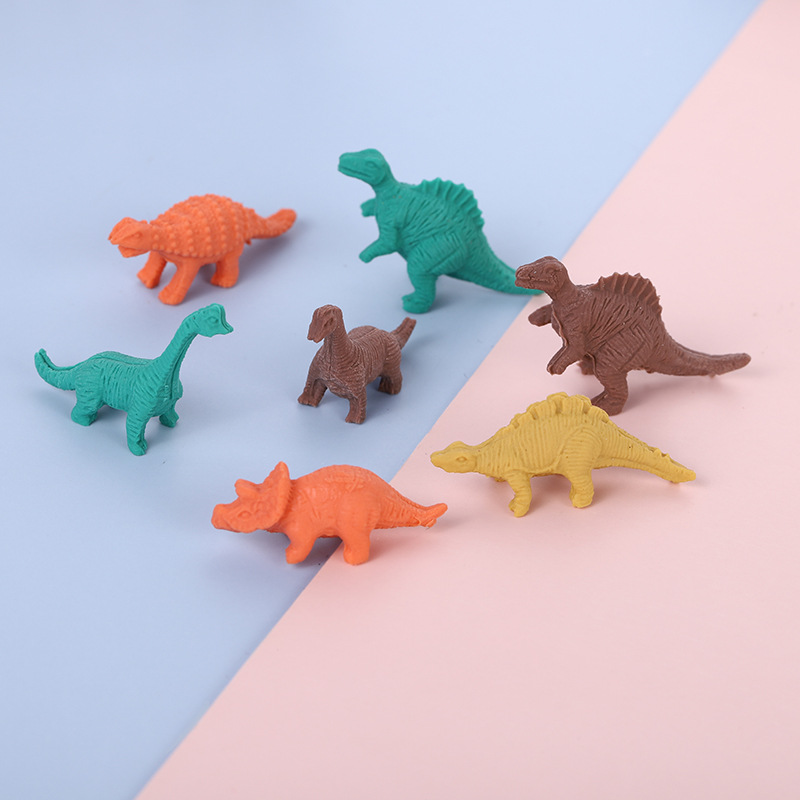 创意卡通恐龙蛋橡皮擦儿童学生文具小学生礼品学生用品批发