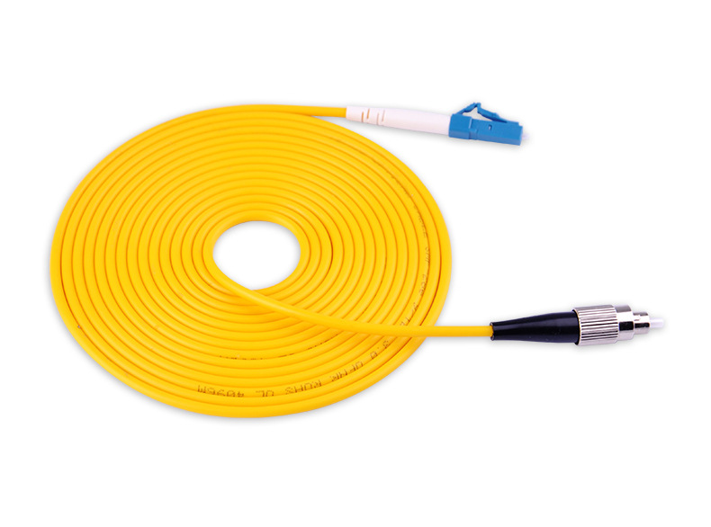 单模单芯光纤跳线lc-fc-3m尾纤网络级电信级工程项目3米可定制