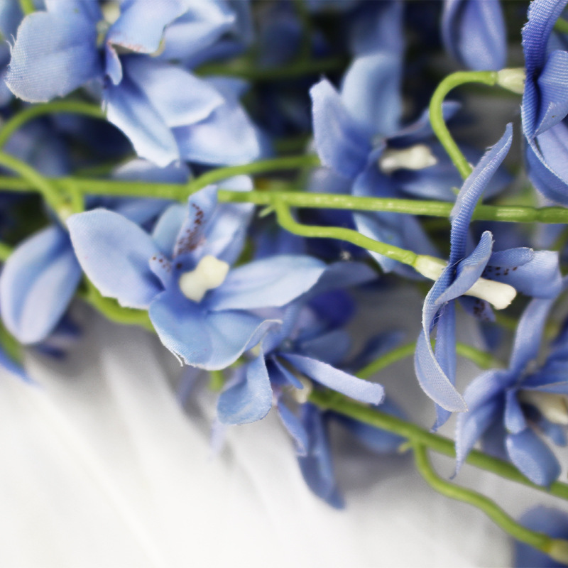 家居装饰仿真菱兰假花婚庆婚礼场合设计插花配材假花素材