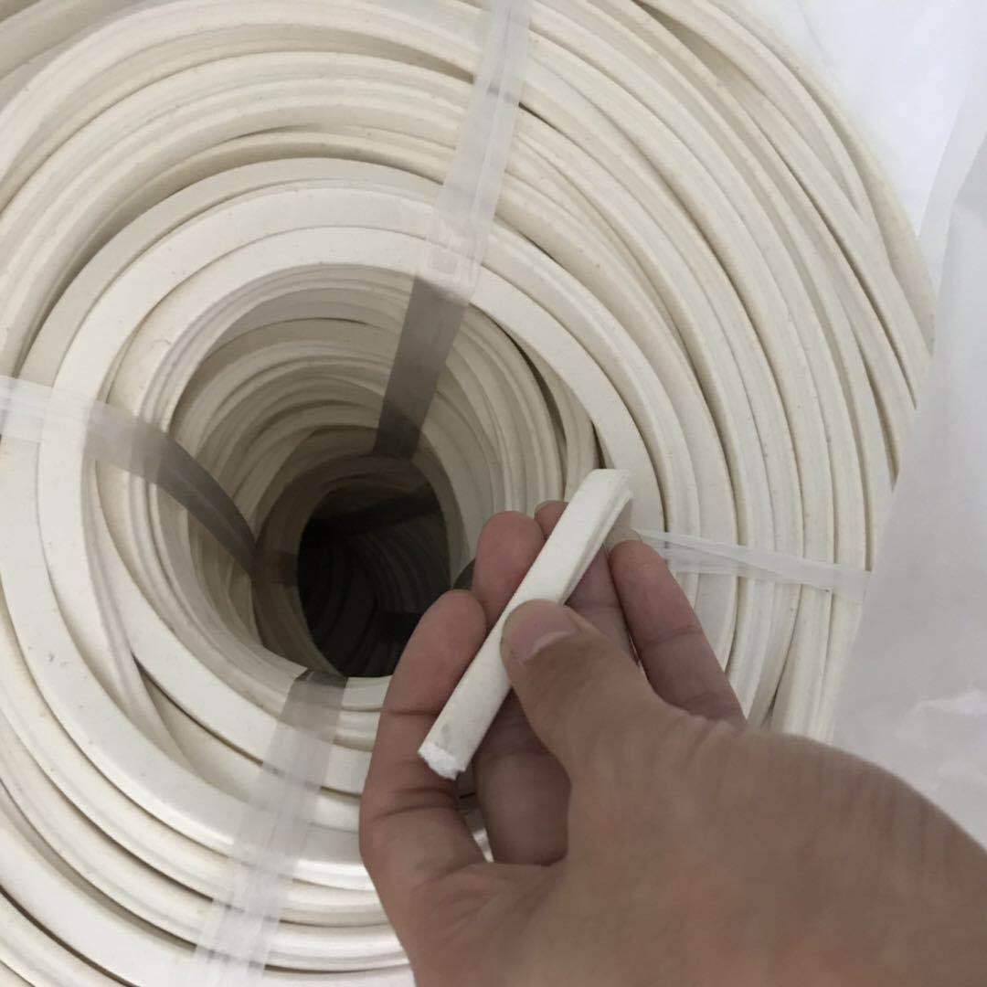 硅胶发泡条 发泡方条 硅胶密封条 包装机海绵条 封口机配件