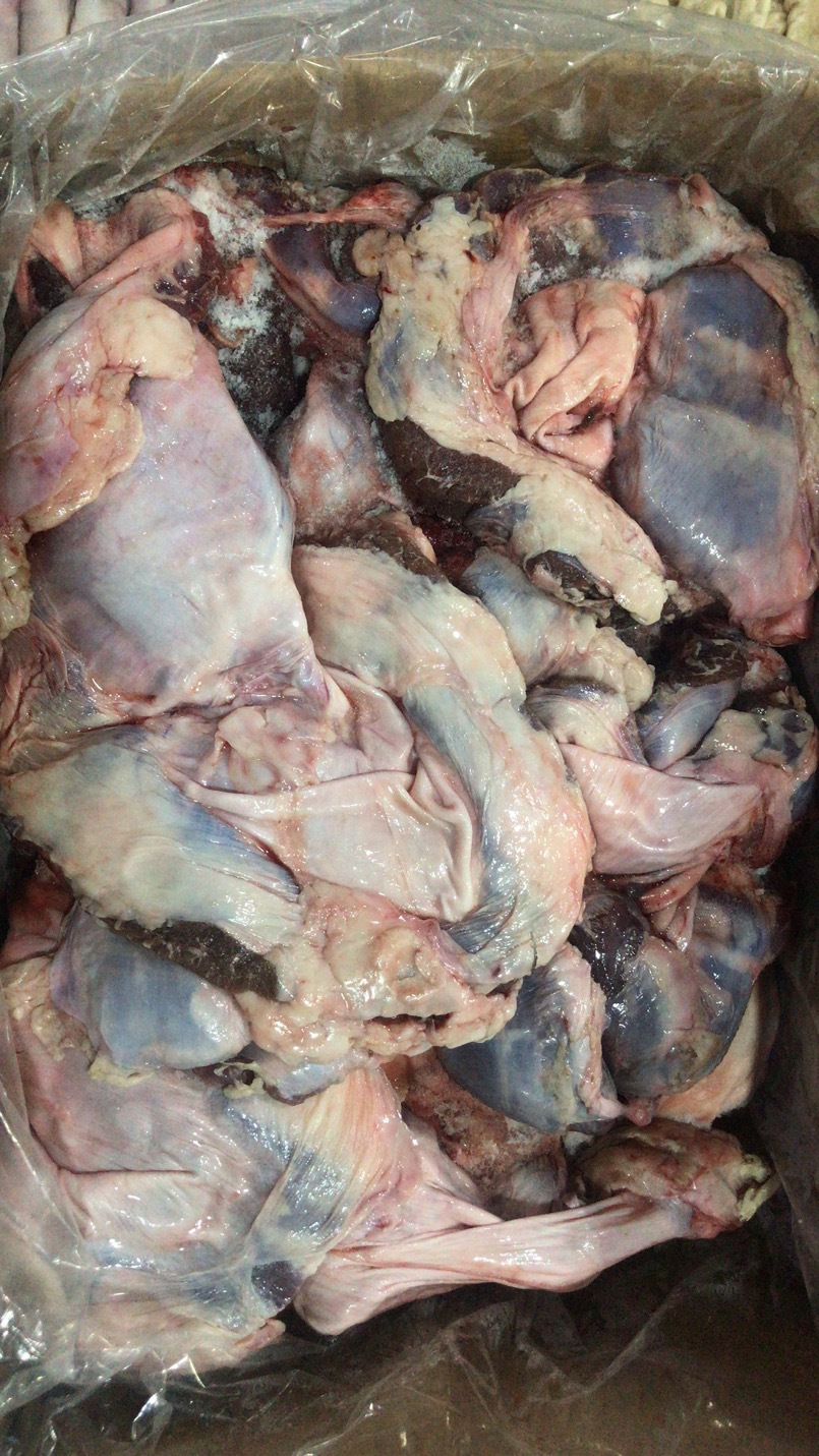 冷冻新鲜护心肉 连肝肉 猪护 心肉 心皮肉20斤 饭店卤味烧烤食材