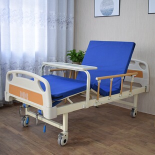 养老院护理床医院病床医疗床可升降翻转餐桌瘫痪老人护理床可定制