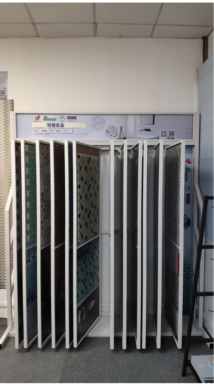 涂料样板展示架马赛克瓷片展示架硅藻泥墙漆展架墙纸壁纸展示架子