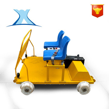 地铁轨道探平车不锈钢材质车铁轨探伤平板车路轨检查动力小车