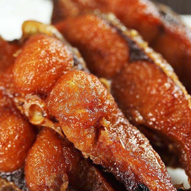 即食麻辣海鲜五香鲅鱼烟熏鲅鱼罐装香辣鲅鱼肉罐头常温 厂家直销